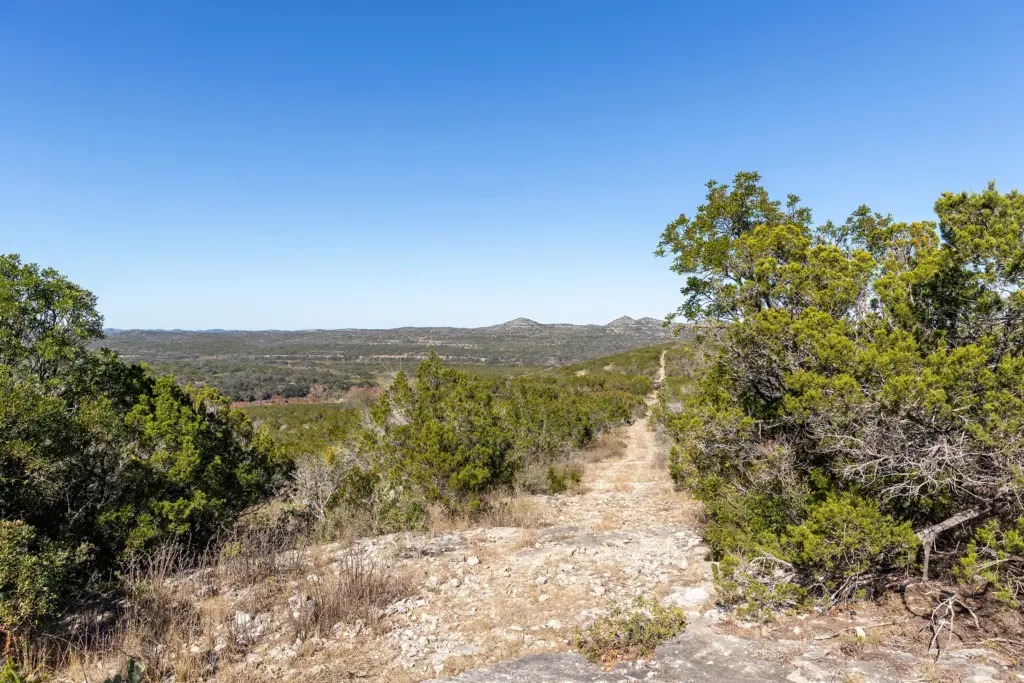 Silver Lake State Park, a 54,000-acres, will become the second largest park in Texas behind Big Bend Ranch. This is a possible future hiking trail. -location for a hiking trail