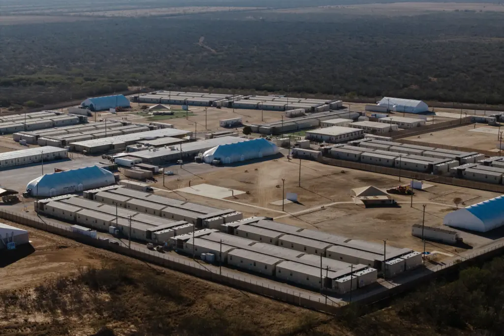 A judge ruled on Saturday that a 5-year-old boy and his father held in a Texas detention center must be released by Tuesday.