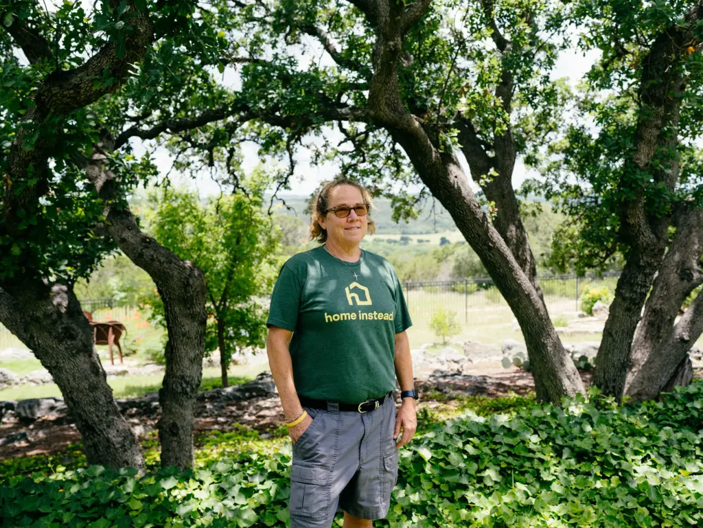 Michelle McGuire, a survivor of the Kerr County flood on July 4, 2025, in Hunt, Texas on June 12, 2026.